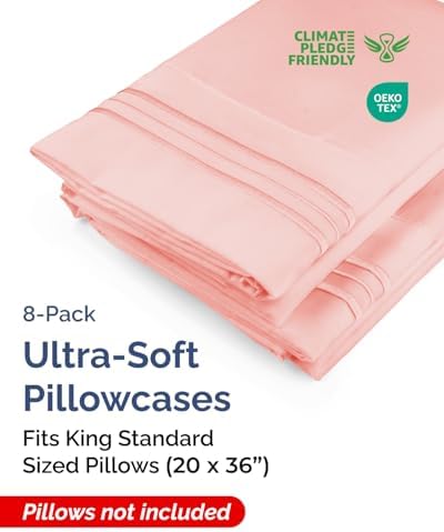 King Standard Pillow Cases Set of 8 - Image 2