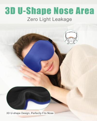 BeeVines 3D Contoured Sleep Mask - Image 5