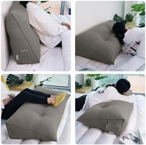 WOWMAX Wedge Headboard Pillow Twin Reading Pillow - Image 3