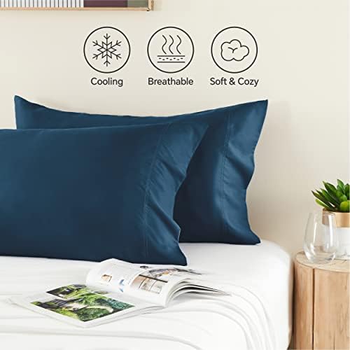 BEDELITE Cooling Pillow Cases Queen 2Pcs, Rayon Made from Bamboo - Image 4