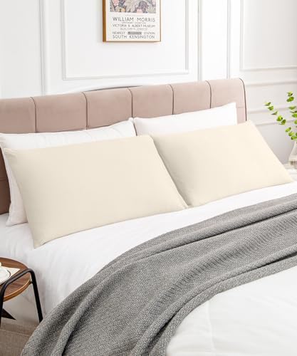 Warmstar Cotton Pillow Cases Queen Size Set of 2, 600 Thread Count Pillowcases - Image 2