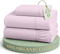 LANE LINEN Twin Sheets 100% Organic Cotton 3pc Percale Soft by LaneLinen