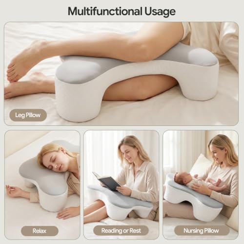 Side Sleeper Pillow with Arm Hole - Image 7