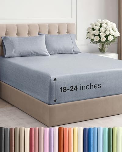 Extra Deep Twin Sheet Set by CGKUnlimited
