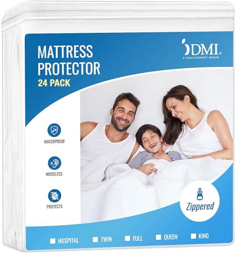 DMI Waterproof Mattress Protector, Mattress Pad, Waterproof Mattress Cover by DMI