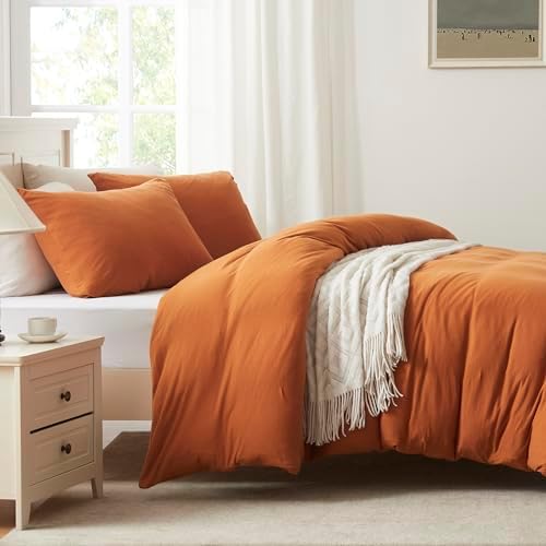 H HOUSEHOLD 100% Jersey Knit Cotton King Size Pillowcases Set of 2, Super Soft - Image 3