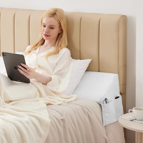 MEGCXIT King Bed Wedge Pillow for Headboard - Image 6