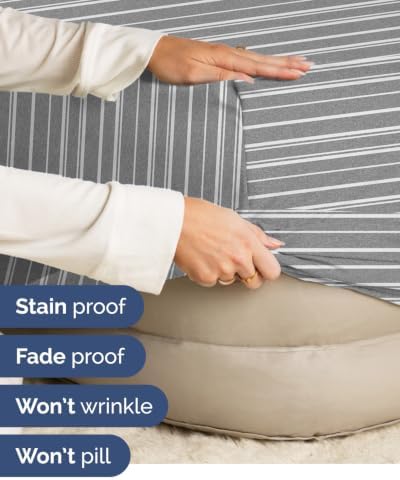 CGK Linens 2 Pack Extra Deep Twin XL Fitted Sheets - Image 5