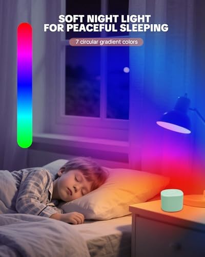 Travel White Noise Sound Machine 20 Sounds, Portable Sound Machine - Image 5