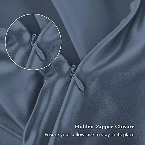 Silk Pillowcase 2 Pack, Natural Mulberry Silk Pillow Case, Anti Acne Silk - Image 3