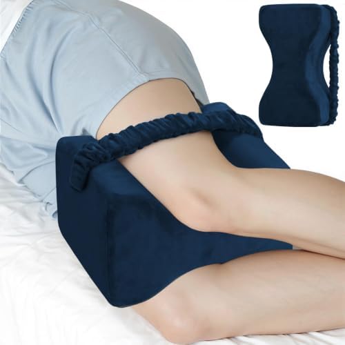 Knee Pillow for Side Sleepers, Memory Foam Leg Pillow by Unknown