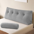 Z-hom Headboard Pillow, Wedge Backrest Cushion, Full Size, ONE Roll Pillow by Z-HOM