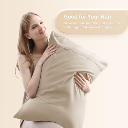 Standard Pillowcases, Cooling Viscose from Bamboo Pillow Covers - Image 2