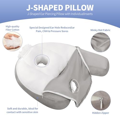 J-Shaped Ear Piercing Pillow - Image 5