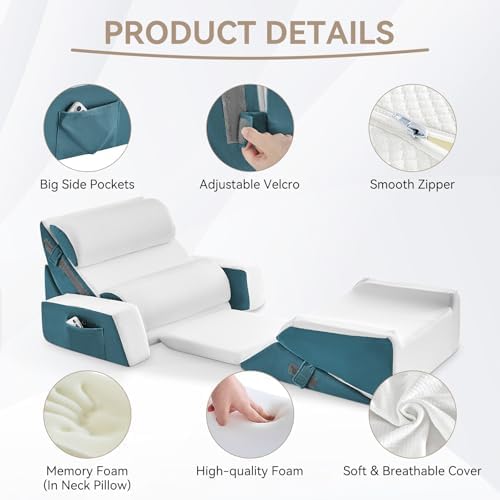 Yojoker 9PCS Orthopedic Bed Wedge Pillow Set - Image 3