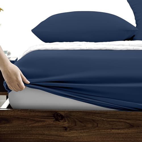FreshCulture Full Fitted Sheets, Bulk Pack of 6, Deep Pocket, Soft Microfiber - Image 3