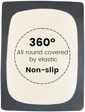 SLEEP ZONE King Size Mattress Pad, Cooling Mattress Topper, Quilted Fitted - Image 4