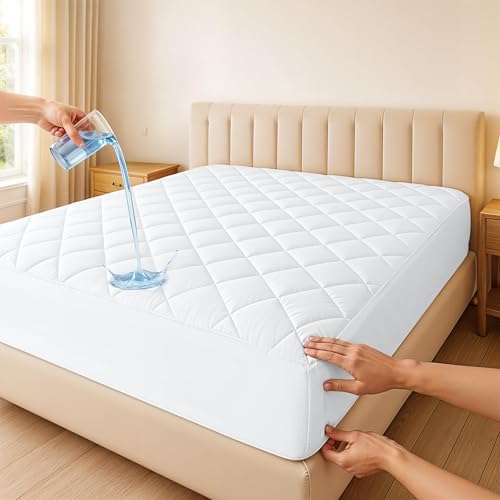 LUX Décor Twin XL Mattress Pad- 8 Pack - Image 2