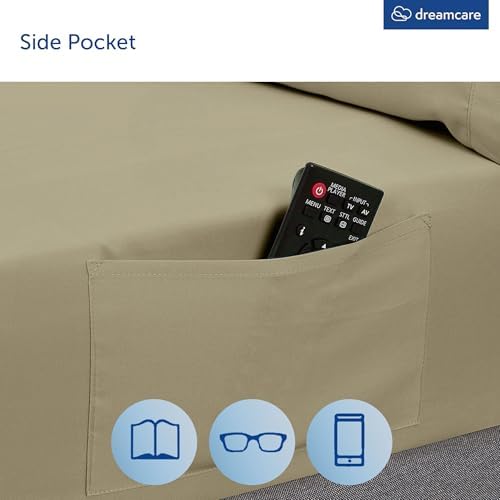 DREAMCARE King Size Sheets Set - Image 4