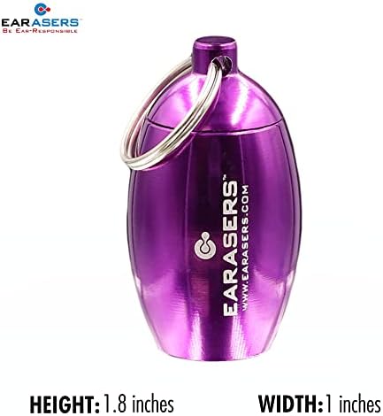 Earasers Earplugs Keychain Carrying Case - Image 4