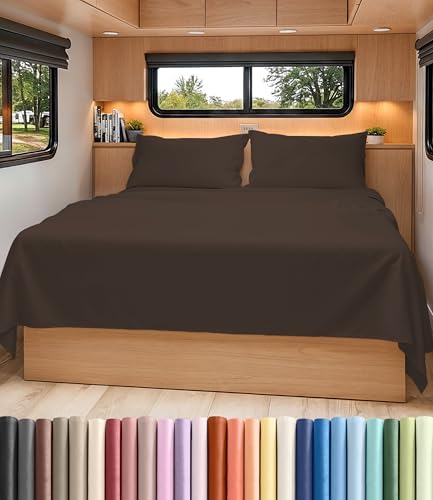 Short Queen Size 4 Piece Bed Sheet Set by CGKUnlimited