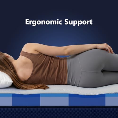Firm Twin Mattress Topper 3 Inch, Cooling Memory Foam and Pressure - Image 3