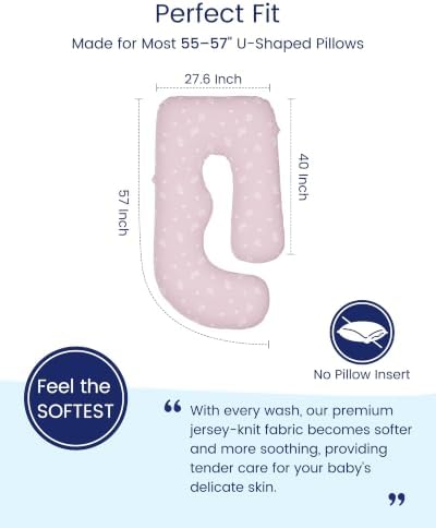 TotAha Soft Pregnancy Pillow Cover: Compatible - Image 3