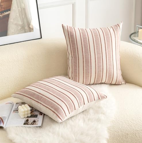 Cethom Decorative Boho Throw Pillow Covers, Farmhouse Textured Pillow Case - Image 3