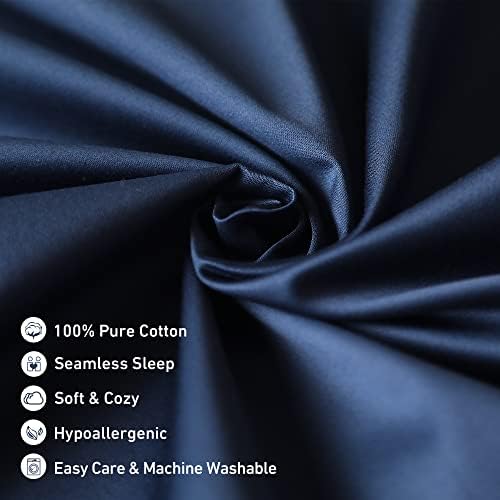 Leeden 100% Cotton Body Pillow Cover 21x54, Envelope Closure - Image 4