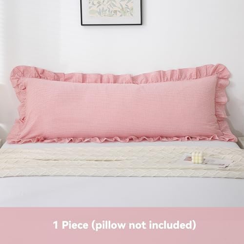 Gingham Body Pillow Cover 20x54 - Image 2