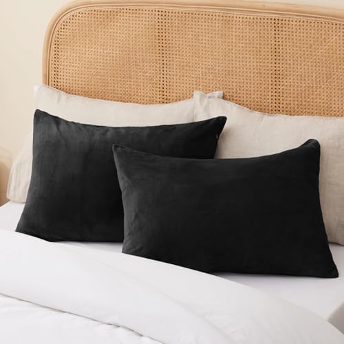 BEDELITE Flannel King Size Pillow Cases Set of 2, 20x36 Inches - Image 7
