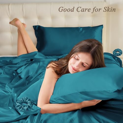 Vielit King Satin Pillowcase for Hair 2pc, Similar to Silk Pillow Cases - Image 2