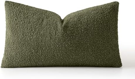MIULEE Textured Boucle Lumbar Pillow Cover - Image 6