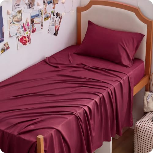Bedsure PureWoven 100% Rayon Derived from Bamboo, Twin XL Sheets, 3 Pieces - Image 6