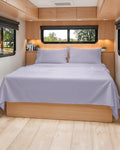 Short Queen Size 4 Piece Bed Sheet Set by CGKUnlimited