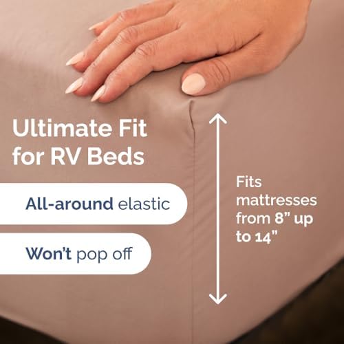 Short Queen Size 4 Piece Bed Sheet Set - Image 3