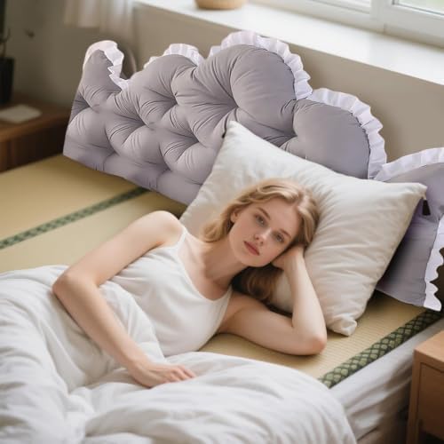 College Dorm Rectangular Long Bolster Backrest Pillow, Dorm Headboard Pillow - Image 6