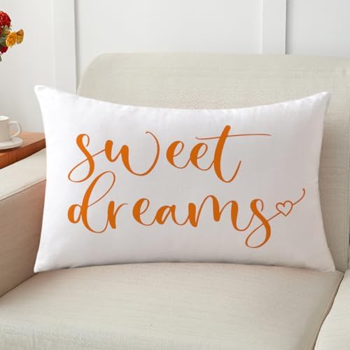 Bedding Decorative Lumbar Pillowcases Sweet Dreams Good Night Cushion Covers - Image 4