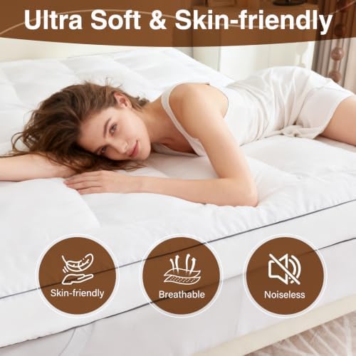 4 Inch Memory Foam Mattress Topper King - Image 2