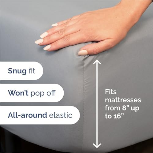 King Size 4 Piece Sheet Set - Image 3