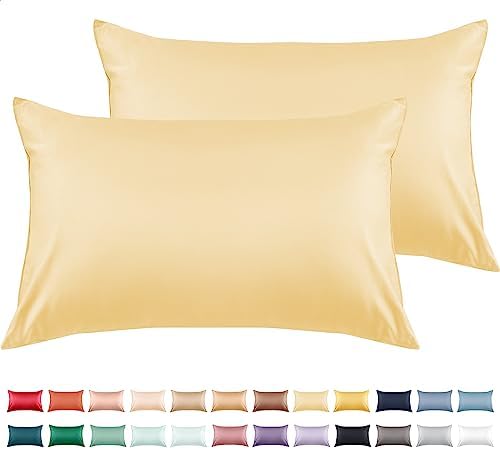 Warmstar Cotton Pillow Cases King Size Set of 2, 600 Thread Count Pillowcases by Warmstar