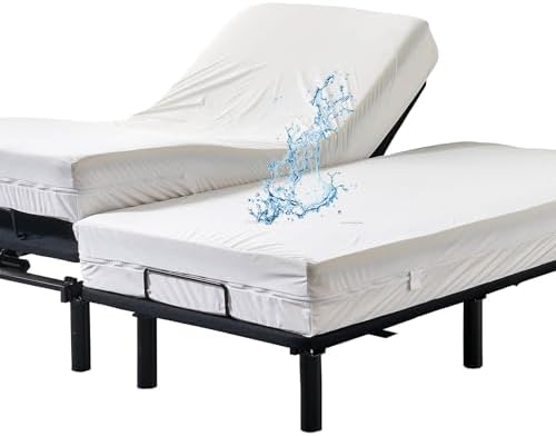 Kingnex Zippered Split King Mattress Protector - Image 2