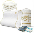 Royal Therapy Travel Memory Foam Cervical Pillow – Contour Pillow by ROYALTHERAPY