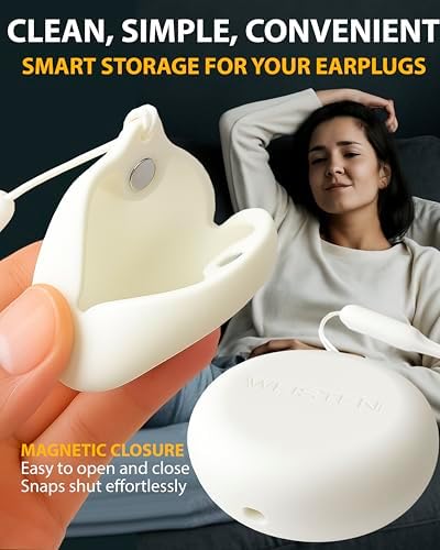 Ear Plugs for Sleeping Noise Cancelling, Reusable Soft Noise Reduction Earplugs - Image 4