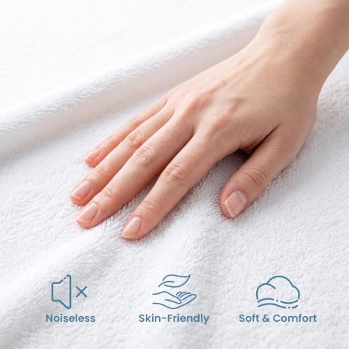 TASTELIFE Twin Waterproof Mattress Protector, Microfiber, 39x75 Inches - Image 5