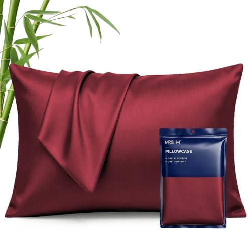 MR&HM 13"x18" Travel Pillowcase 2 Pack, Cooling & Breathable by MRHM