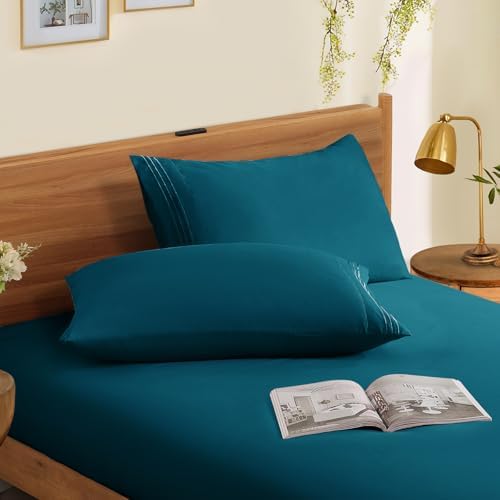 Horbaunal Microfiber Pillowcases King Size, 2 Pack - Image 3