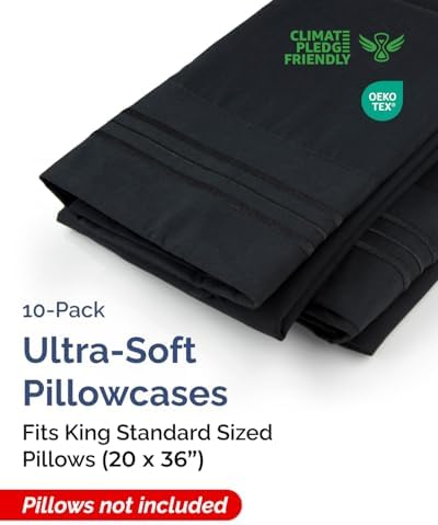 King Standard Pillow Cases Set of 10 - Image 2