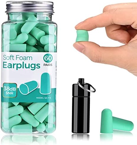 Ultra Soft Ear Plug for Sleeping, Industrial-Grade Hearing Protection Earplug by onhear