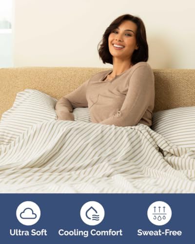 CGK Linens 2 Pack Extra Deep Twin Fitted Sheets - Image 3